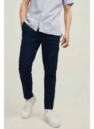 Pantalon chino bleu JACK & JONES homme
