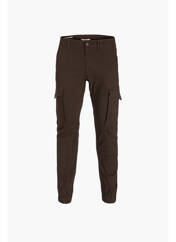 Pantalon cargo marron JACK & JONES pour homme seconde vue