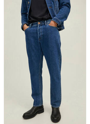 Jeans coupe droite bleu JACK & JONES pour homme