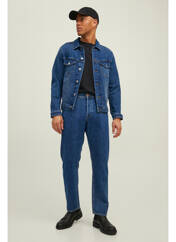 Jeans coupe droite bleu JACK & JONES pour homme seconde vue