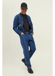 Jeans coupe droite bleu JACK & JONES pour homme seconde vue