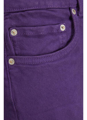 Jeans coupe droite violet JJXX femme