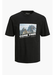 T-shirt noir JACK & JONES homme