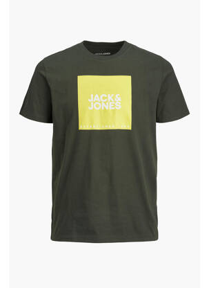 T-shirt vert JACK & JONES pour garçon