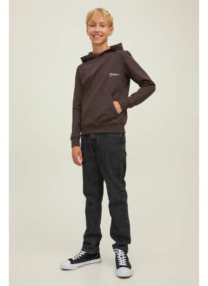 Sweat-shirt marron JACK & JONES pour garçon