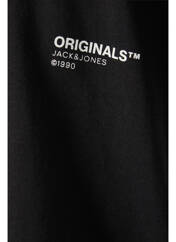 T-shirt noir JACK & JONES pour garçon seconde vue