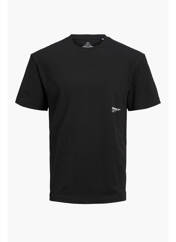 T-shirt noir JACK & JONES pour garçon seconde vue