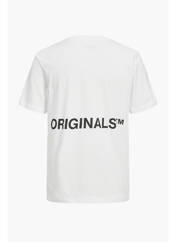 T-shirt gris JACK & JONES pour garçon seconde vue