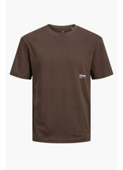 T-shirt marron JACK & JONES pour garçon seconde vue