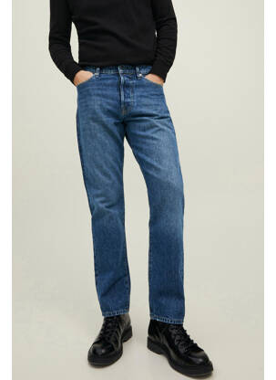 Jeans coupe droite bleu JACK & JONES pour homme