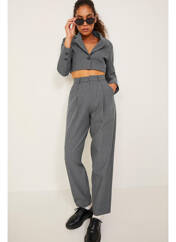 Pantalon chino gris JJXX pour femme seconde vue