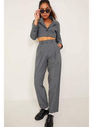 Pantalon chino gris JJXX femme