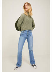 Pull col roulé vert JJXX pour femme seconde vue