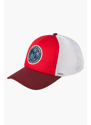 Casquette rouge JACK & JONES homme