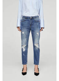 Jeans boyfriend bleu MANGO femme