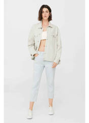 Jeans coupe slim bleu MANGO pour femme seconde vue