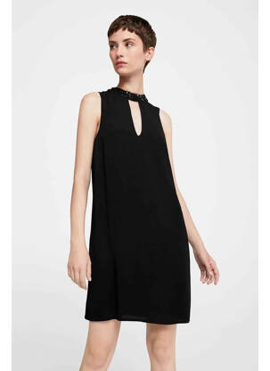 Robe courte noir MANGO femme