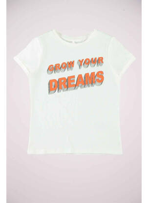 T-shirt blanc NAME IT fille