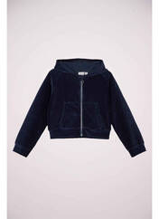 Gilet manches longues bleu NAME IT pour fille seconde vue