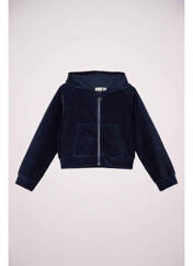 Gilet manches longues bleu NAME IT pour fille seconde vue