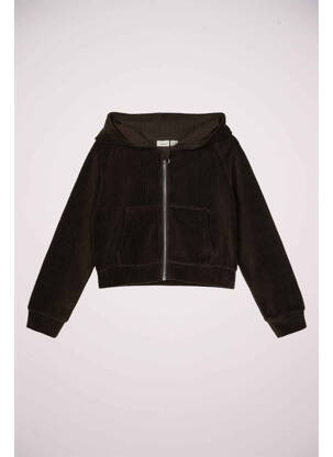 Gilet manches longues marron NAME IT fille