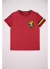 T-shirt rouge NAME IT pour garçon seconde vue
