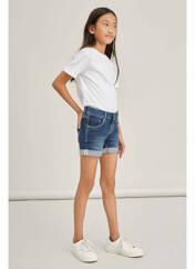 Short bleu NAME IT pour fille seconde vue