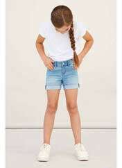Short bleu NAME IT pour fille seconde vue