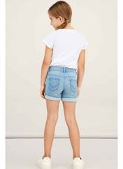 Short bleu NAME IT pour fille seconde vue