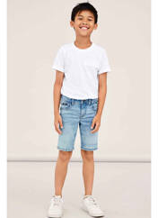 Short bleu NAME IT pour garçon seconde vue