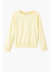 Sweat-shirt jaune NAME IT pour fille seconde vue