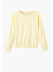 Sweat-shirt jaune NAME IT pour fille seconde vue