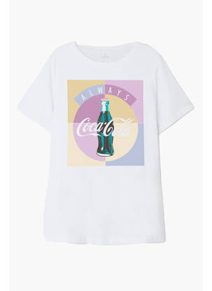 T-shirt blanc NAME IT fille