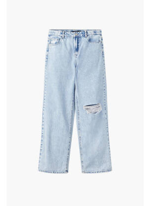 Jeans coupe large bleu LMTD femme