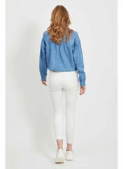 Jeans skinny blanc VILA pour femme seconde vue