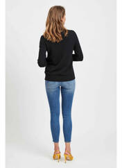 Pull col roulé noir VILA pour femme seconde vue