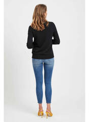 Pull col roulé noir VILA pour femme seconde vue