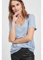 T-shirt bleu VILA pour femme seconde vue