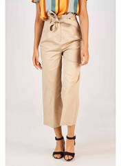 Pantalon droit beige VILA pour femme seconde vue