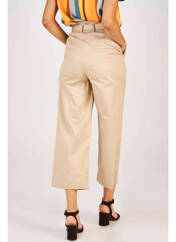 Pantalon droit beige VILA pour femme seconde vue