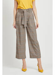 Pantalon large beige VILA pour femme seconde vue