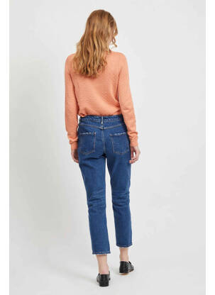 Pantalon droit bleu VILA femme
