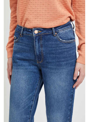 Pantalon droit bleu VILA femme