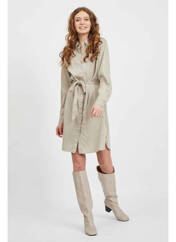 Ensemble robe beige VILA pour femme seconde vue
