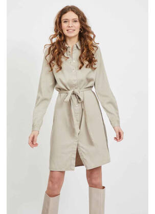 Robe courte beige VILA femme
