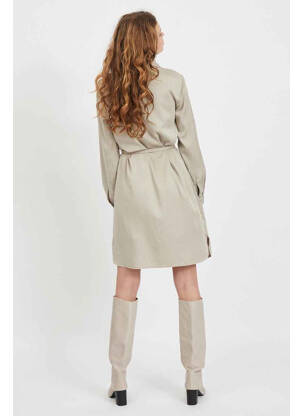 Robe courte beige VILA femme