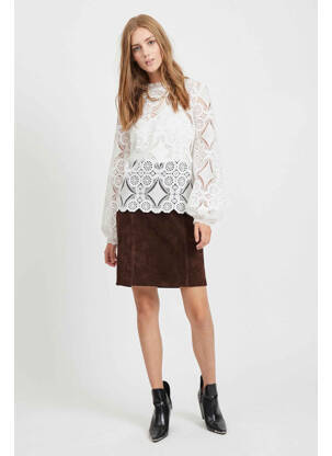 Pull blanc VILA femme