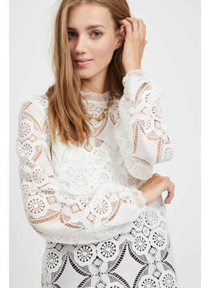 Pull blanc VILA femme