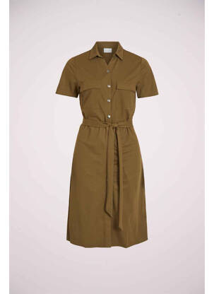 Robe mi-longue vert VILA femme