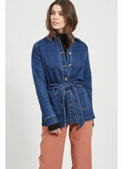Veste en jean bleu VILA pour femme seconde vue